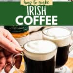 Irish Coffee Pinterest image.