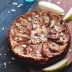 Pear Almond Cheesecake Torte