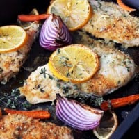 Garlic Yogurt Baked Chicken Recipe Easy Baked Chicken 