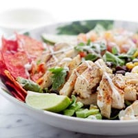 Tex-Mex Margarita Chicken Salad | www.diethood.com | #recipe #chicken #salad