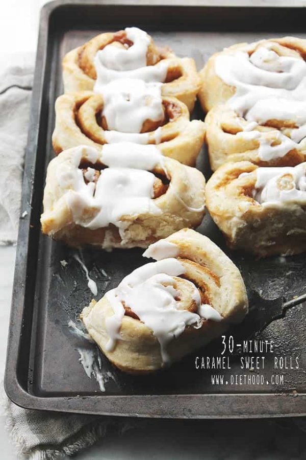 30-Minute Caramel Sweet Rolls Recipe | Easy Homemade Caramel Rolls