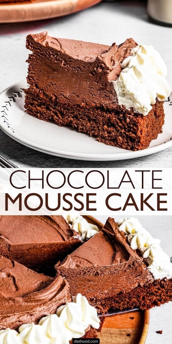 Chocolate Mousse Cake Recipe | Diethood