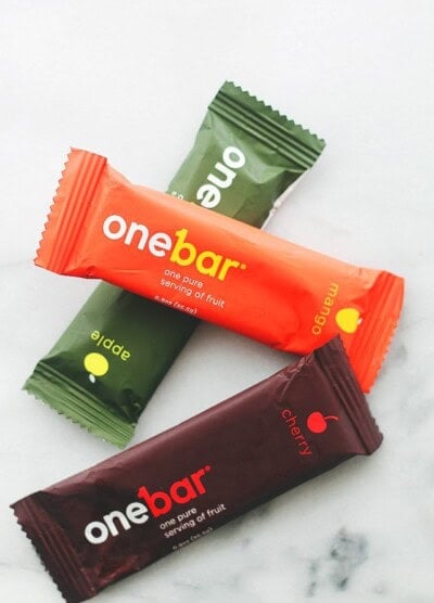 OneBar | www.diethood.com | Favorite On-The-Go Snack.