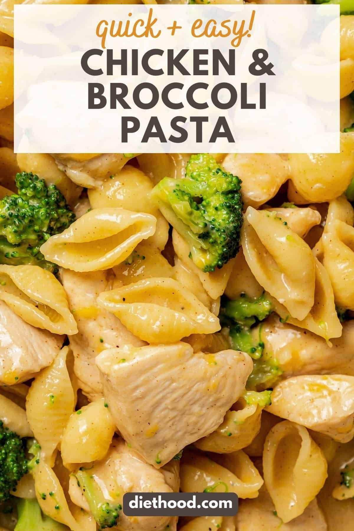 Cheesy Chicken Broccoli Pasta | Diethood