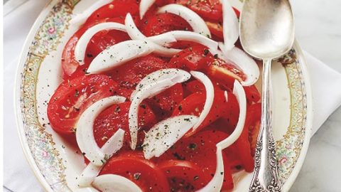 Tomato Salad With Sweet Onions Recipe Diethood