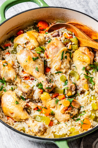 Easy Chicken and Rice Casserole | Diethood