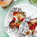 Italian Chicken and Vegetables In Foil