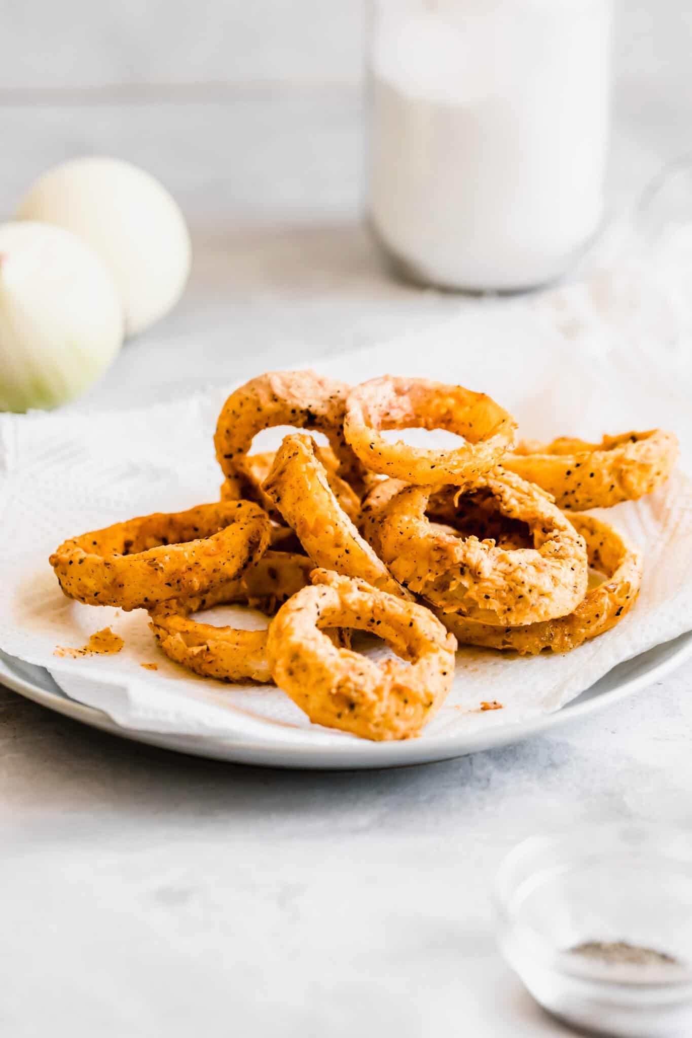 Crispy Homemade Onion Rings Recipe | An Easy 20 Minute Appetizer!