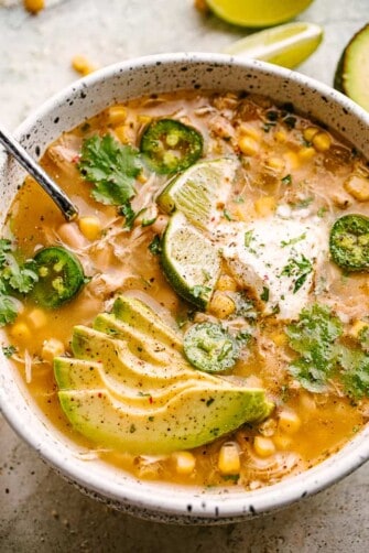 Crockpot White Chicken Chili