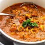 Spinach Tortellini Tomato Soup