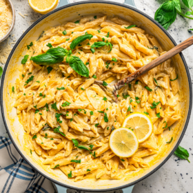 Lemon pasta image