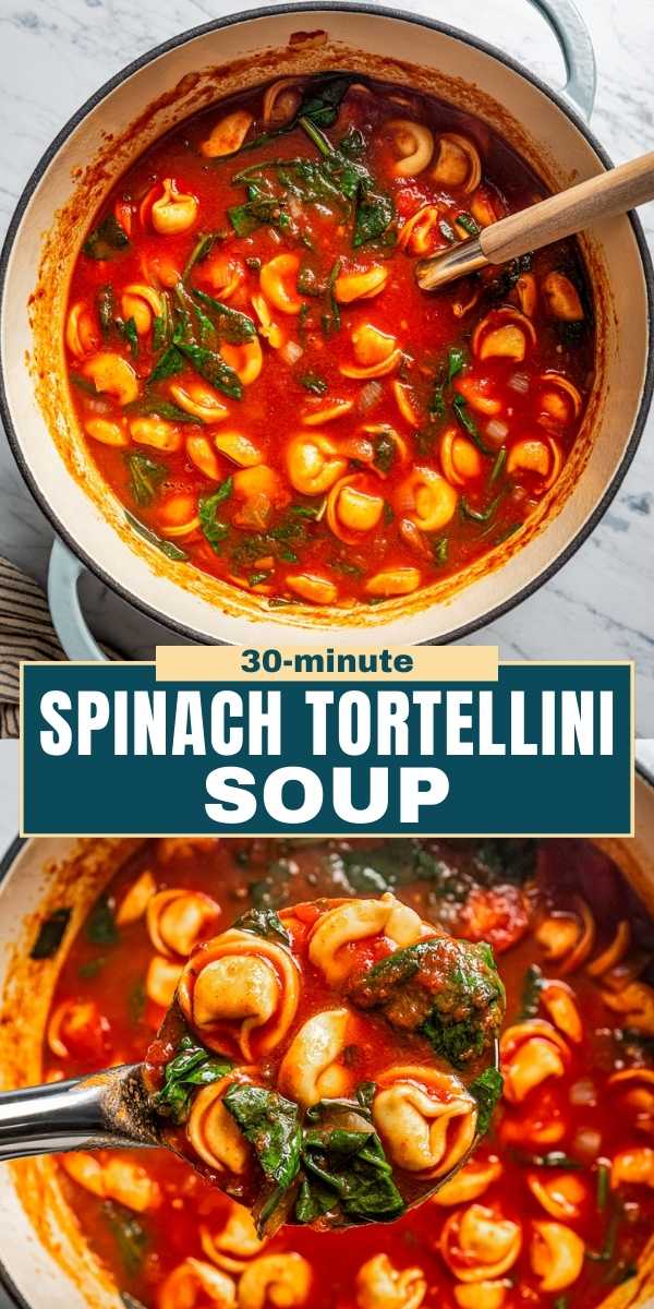 Spinach Tortellini Soup | Diethood