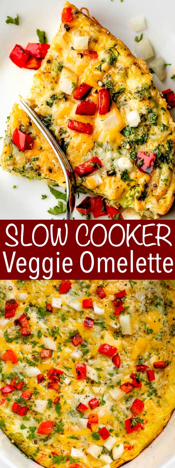 Slow Cooker Veggie Omelette Recipe | Diethood