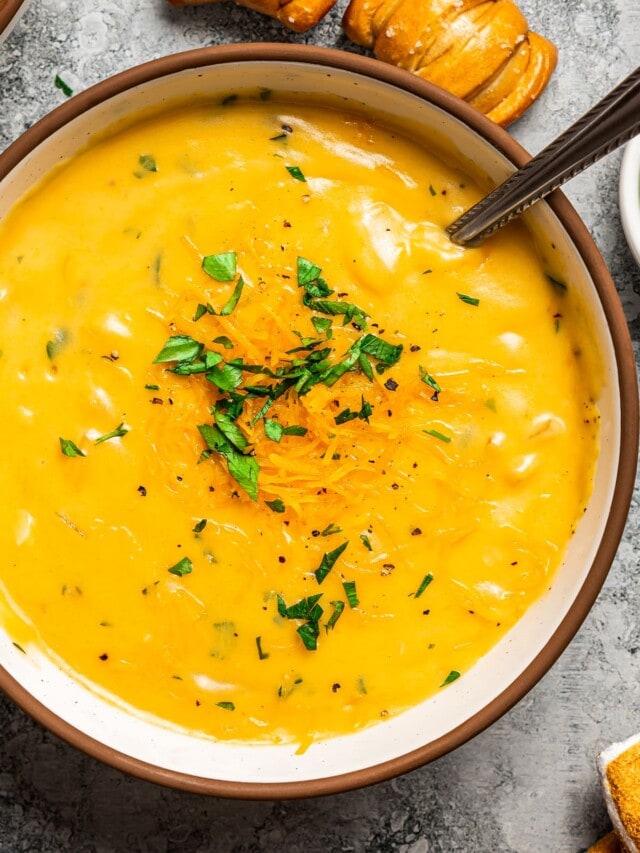Beer Cheese Soup