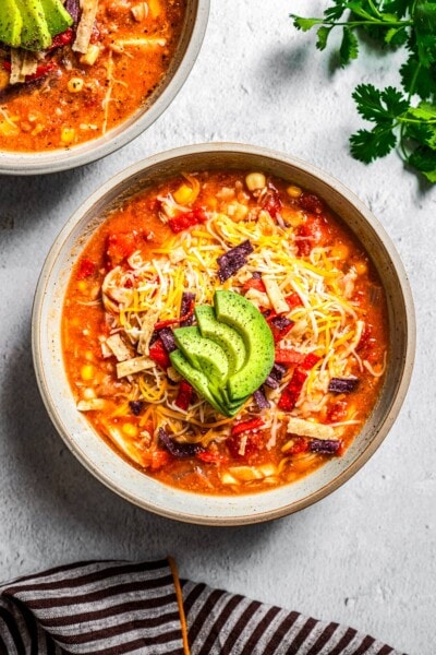 Chicken Tortilla Soup | Diethood