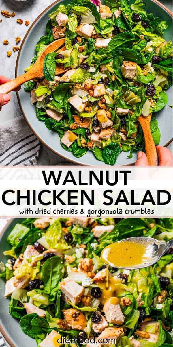 Walnut Chicken Salad | Diethood