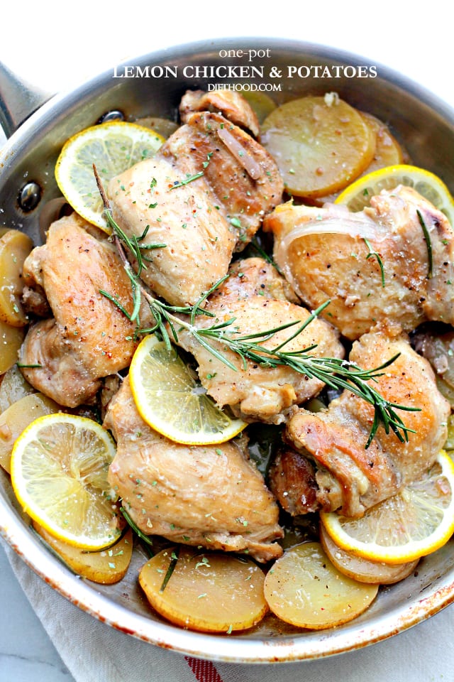 One-Pot Lemon Chicken and Potatoes 