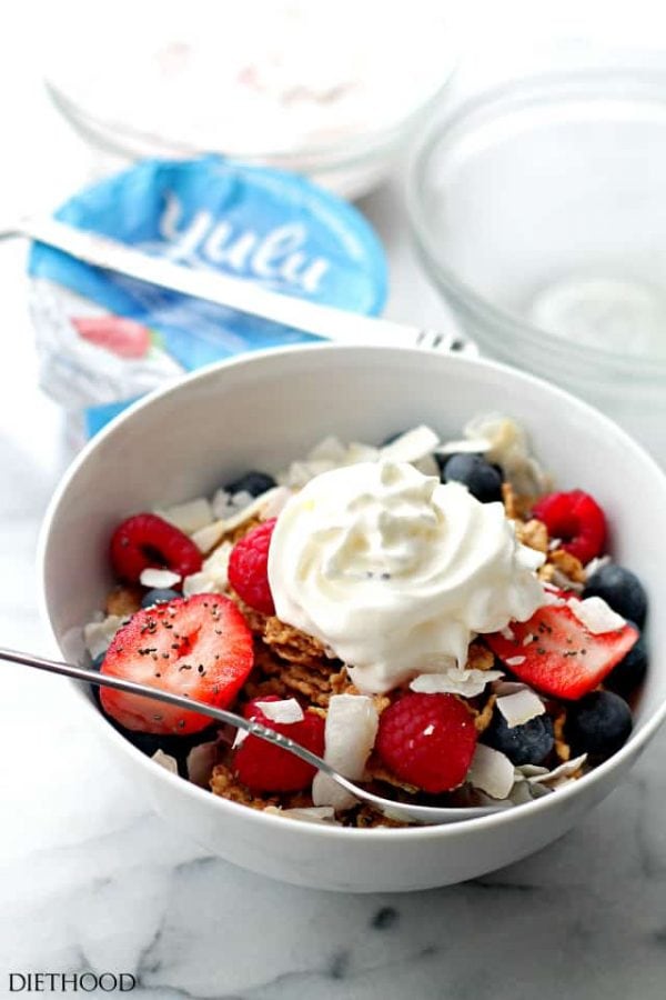 Easy Yogurt Breakfast Bowl Recipe | Diethood
