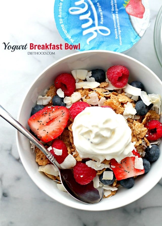 Easy Yogurt Breakfast Bowl Recipe | Diethood