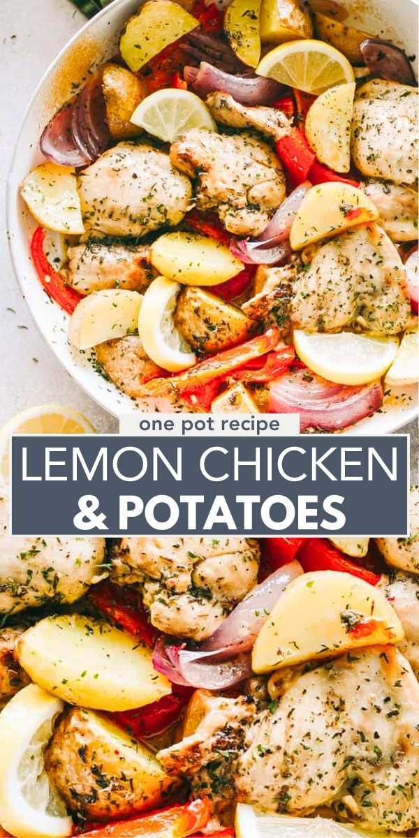 Lemon Chicken and Potatoes Recipe | Diethood