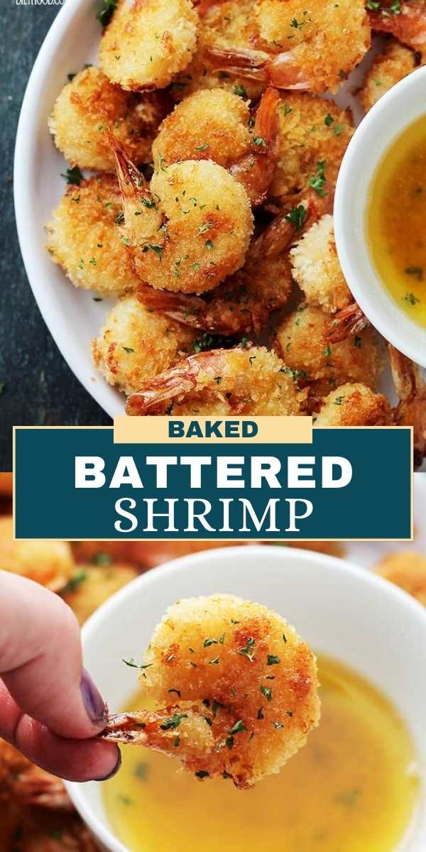 Baked Battered Shrimp Recipe | Diethood