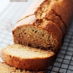 Whole Wheat Banana Bread with Coconut Oil