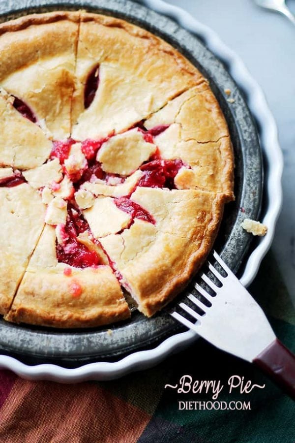 Homemade Berry Pie Recipe | Diethood