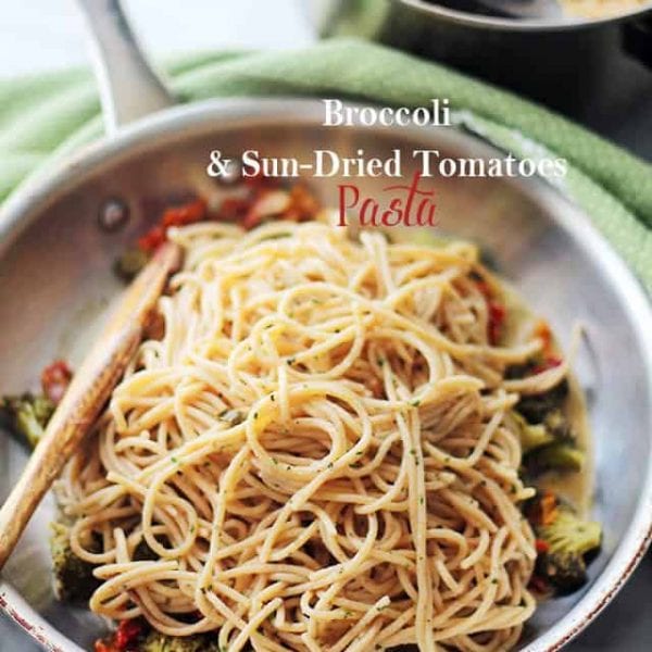 Broccoli and Sun-Dried Tomatoes Pasta Recipe | Diethood