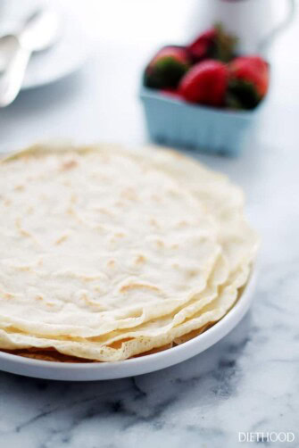 2 Ingredient Crepes {Macedonian-Style Crepes} Recipe | Diethood