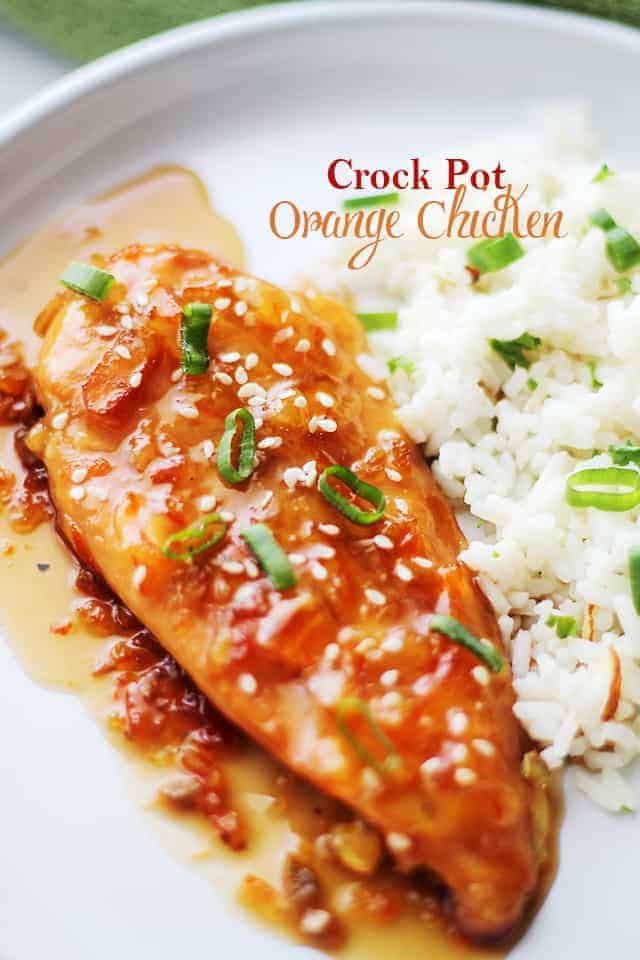 Crock Pot Orange Chicken Recipe Easy Crock Pot Chicken Recipe