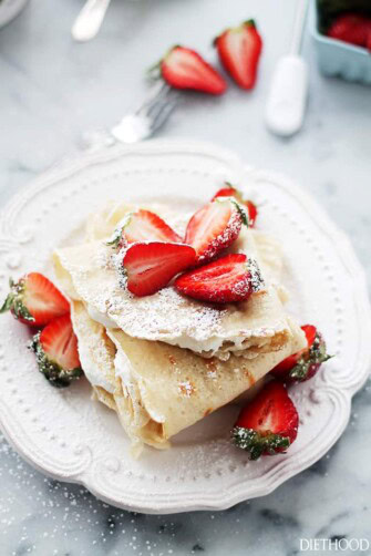 2 Ingredient Crepes {Macedonian-Style Crepes} Recipe | Diethood