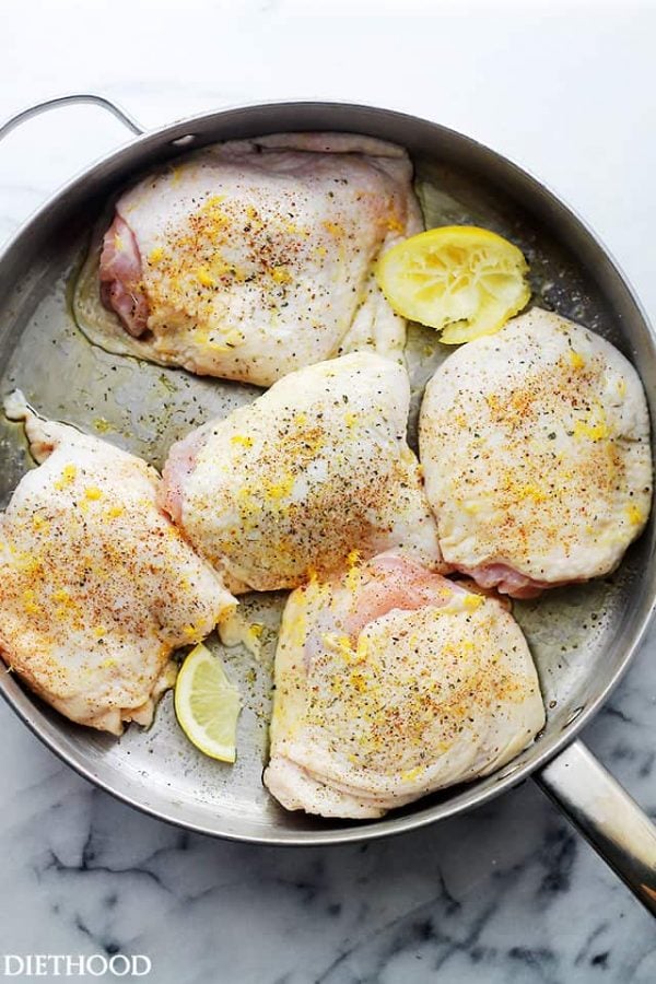 Lemon Paprika Chicken Thighs Recipe Diethood