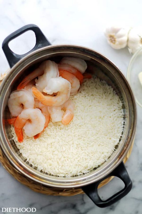 Garlic Butter Shrimp & Rice | Quick Shrimp Dinner Idea