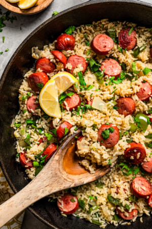 Sausage and Rice | Diethood