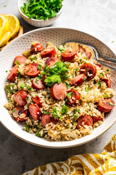 Sausage and Rice | Diethood