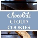 Chocolate Cloud Cookies - Light, airy and chewy with chocolate in every bite. Get the recipe on diethood.com