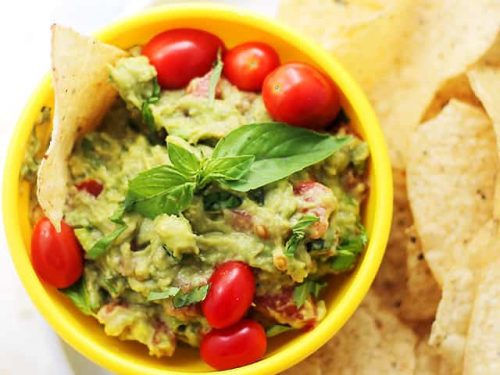 Basil Guacamole Recipe