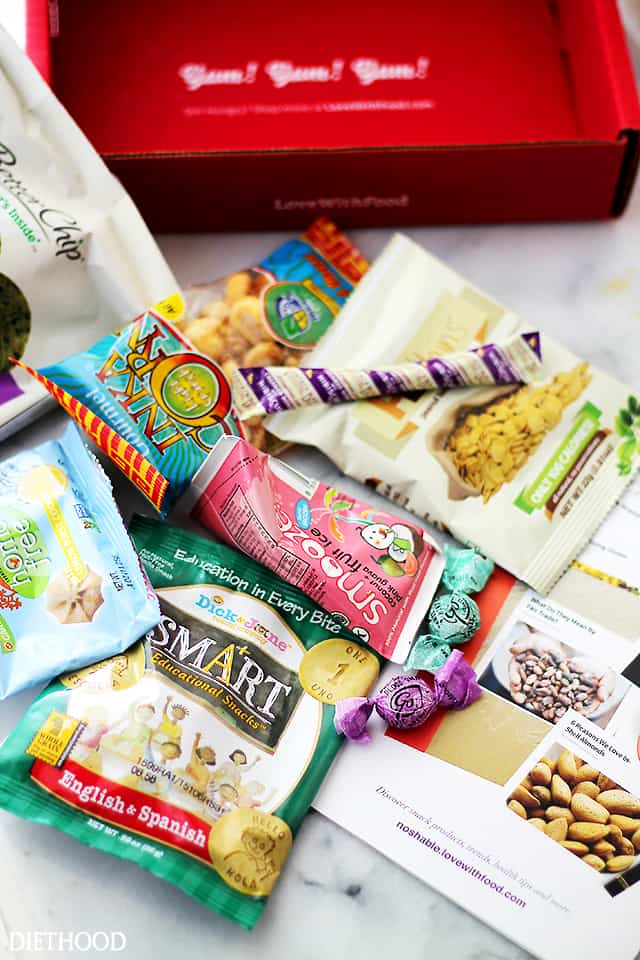 Love with Food - Healthy Snacking Box