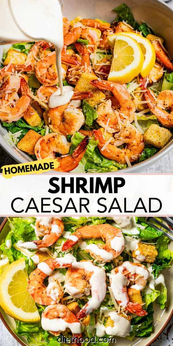 Shrimp Caesar Salad | Diethood