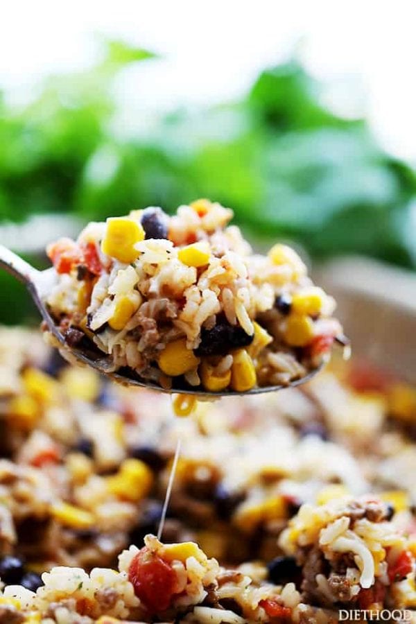 southwestern-taco-skillet-recipe-diethood