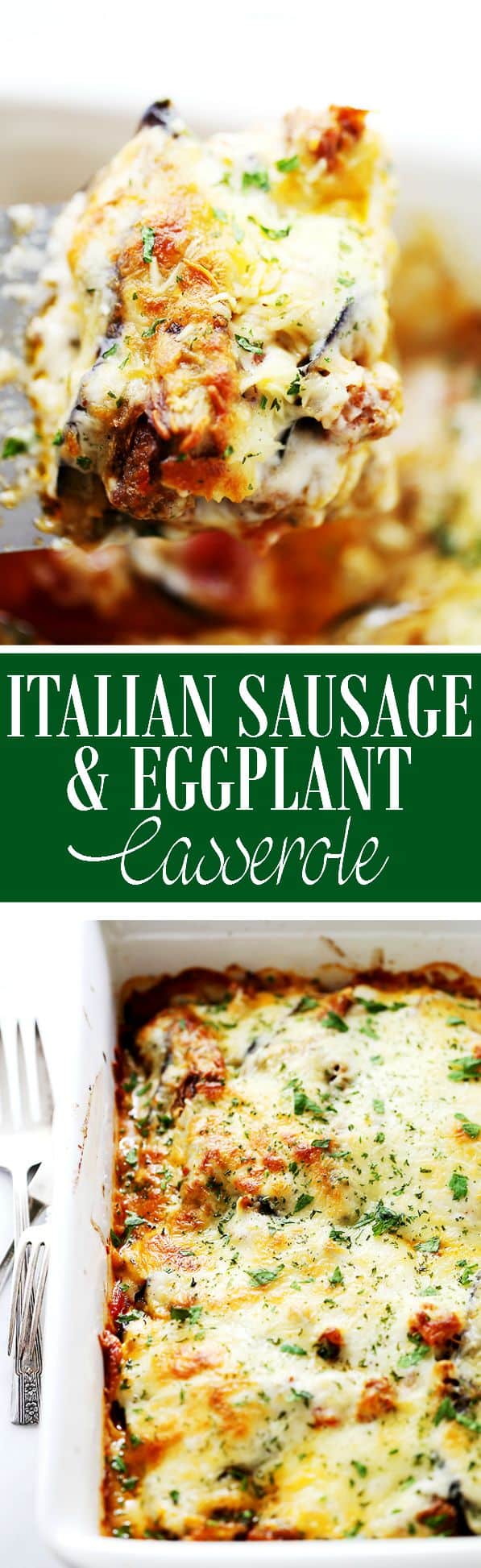 Italian Sausage And Eggplant Casserole Recipe Diethood