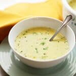 Bowl of the BEST Broccoli Cheese Soup