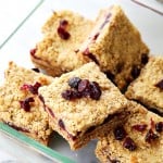 Cranberry Apple Crumble Bars + Back-To-School Lunchbox Ideas