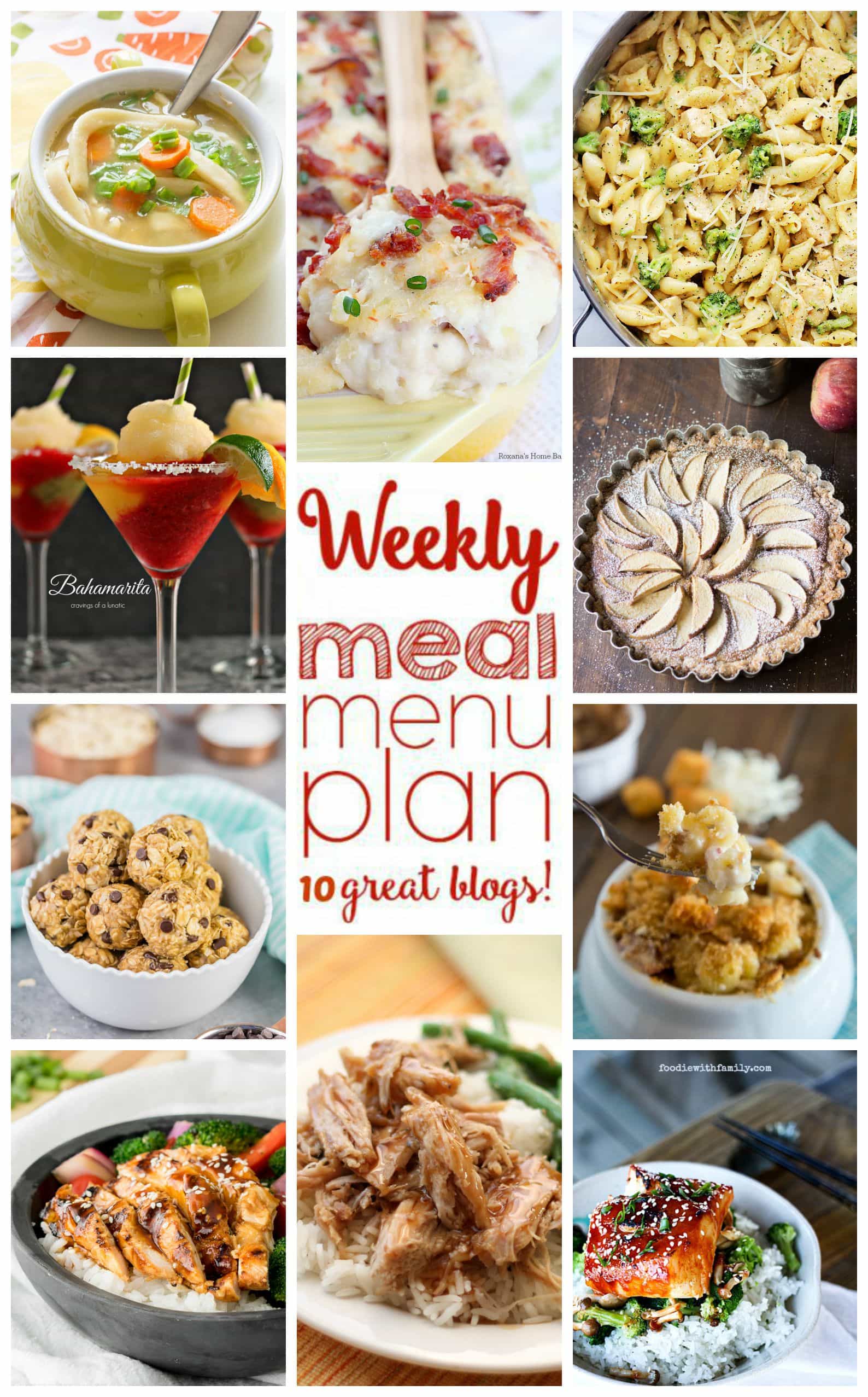 Weekly Meal Plan Week 10 | Diethood