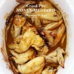 Crock Pot Honey Mustard Chicken Wings