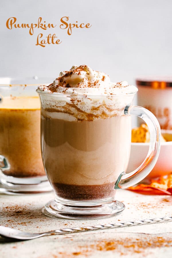 Pumpkin Spice Latte Homemade Starbucks Pumpkin Spice Latte