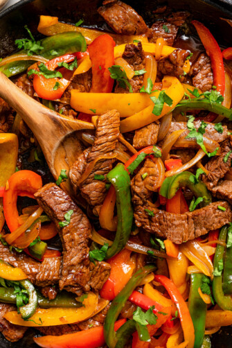 Steak Fajitas | Diethood