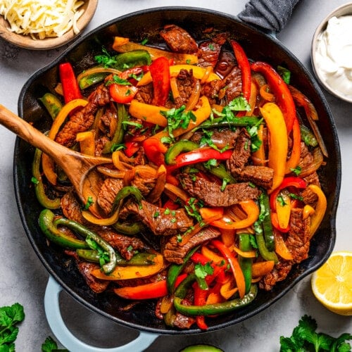 Steak Fajitas | Diethood