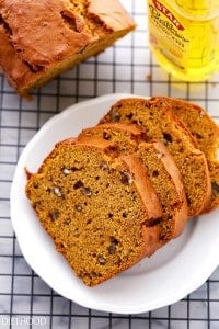 Olive Oil Pumpkin Bread Recipe | Easy Pumpkin Recipe for Fall Baking!