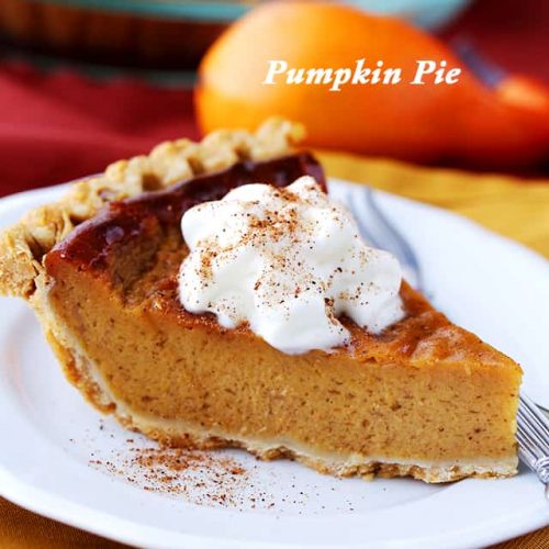 Healthy Homemade Pumpkin Pie Recipe | Diethood